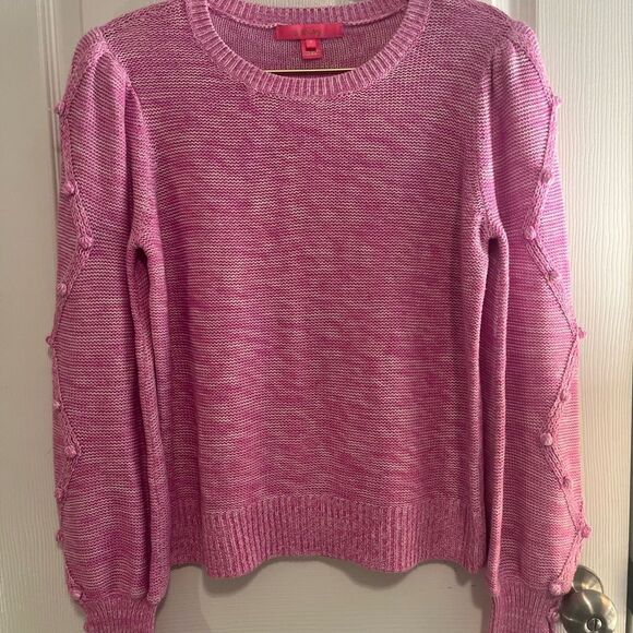 Lilly Pulitzer Pink Crew Neck Sweater NWOT - Picture 5 of 9